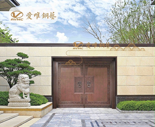 别墅铜门