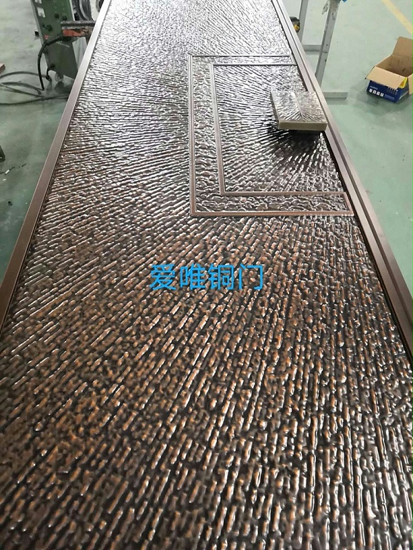湖南张总别墅铜门 (4)