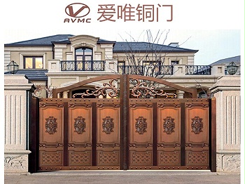 爱唯铜门之清远铜门安装不忘为十大牛商参选投票