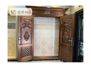 【广东】爱唯铜艺 佛山大型别墅铜门厂家之一