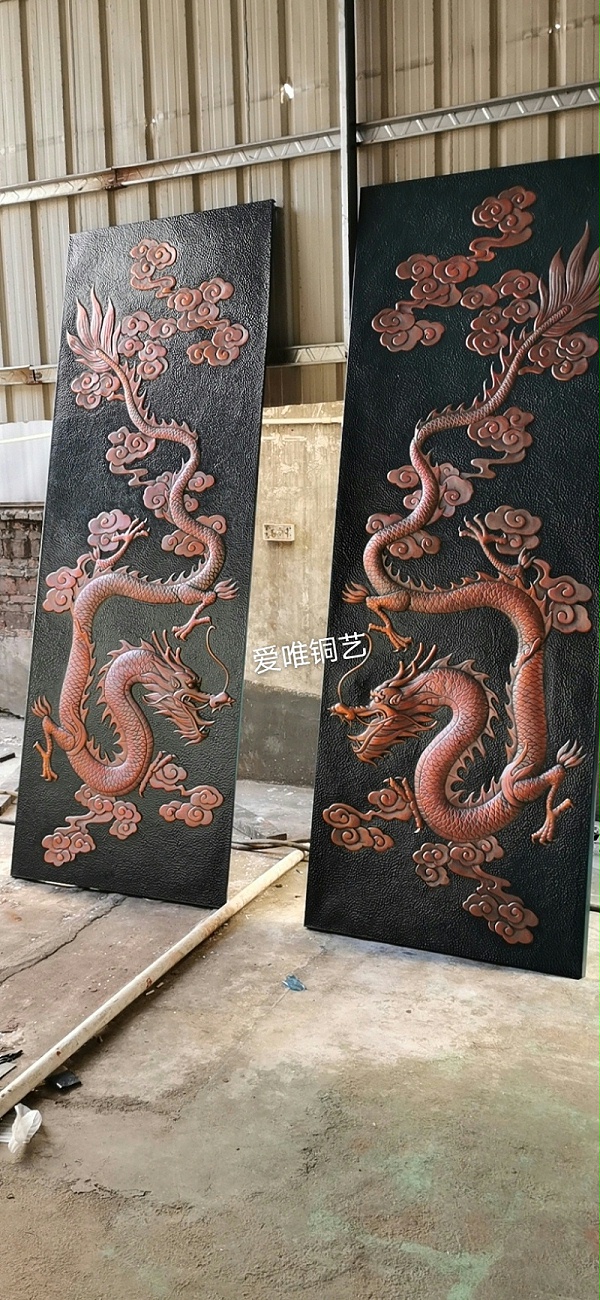 铜板雕刻大威天龙 (1)