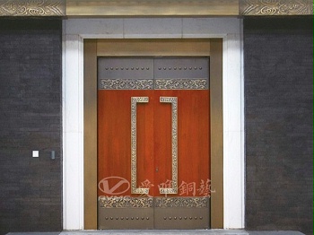 广东别墅铜门厂家注重铜门品牌的建设