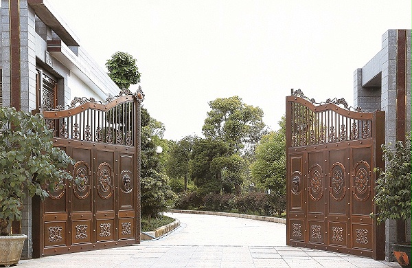 庭院铜门