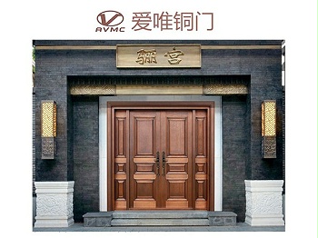广东铜门品牌厂家——爱唯銅兿，为您家的门面争光