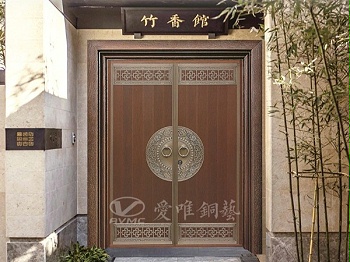 广东铜门厂家怎么进行铜门的日常维护