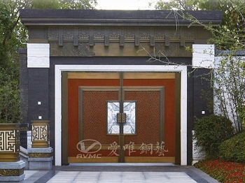 佛山别墅铜门厂家要注意品牌的建设