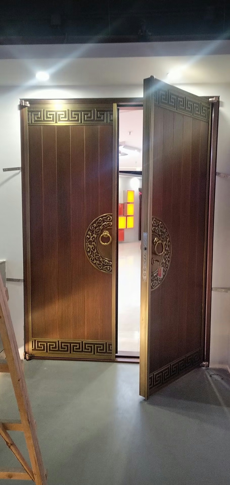 新中式铜门 (2)