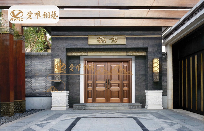 广东别墅铜门